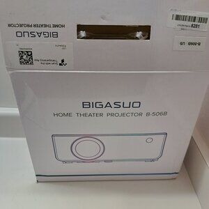 Bigasuo ‎B-506B Home Theater Cinema Projector 1080P Full HD 8500 lumens Bluetoot